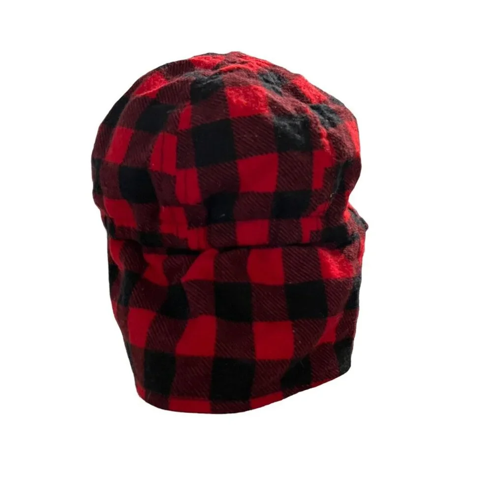 George Hats TODDLER Buffalo Plaid Flannel Trapper Hat